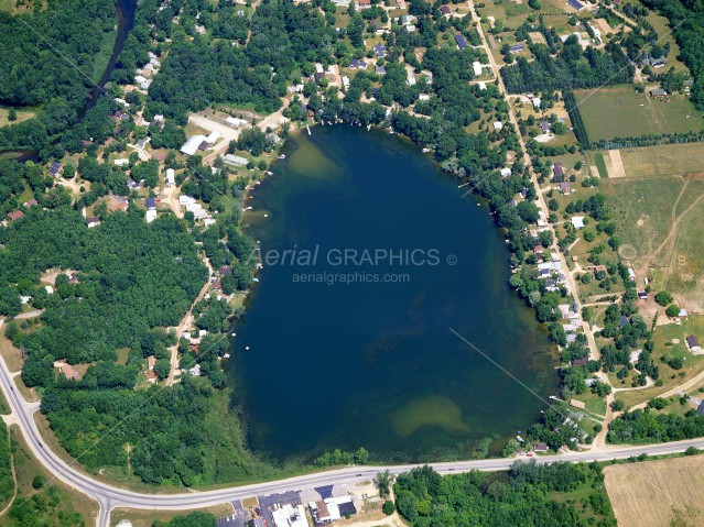 Buck Lake in Livingston County, Michigan